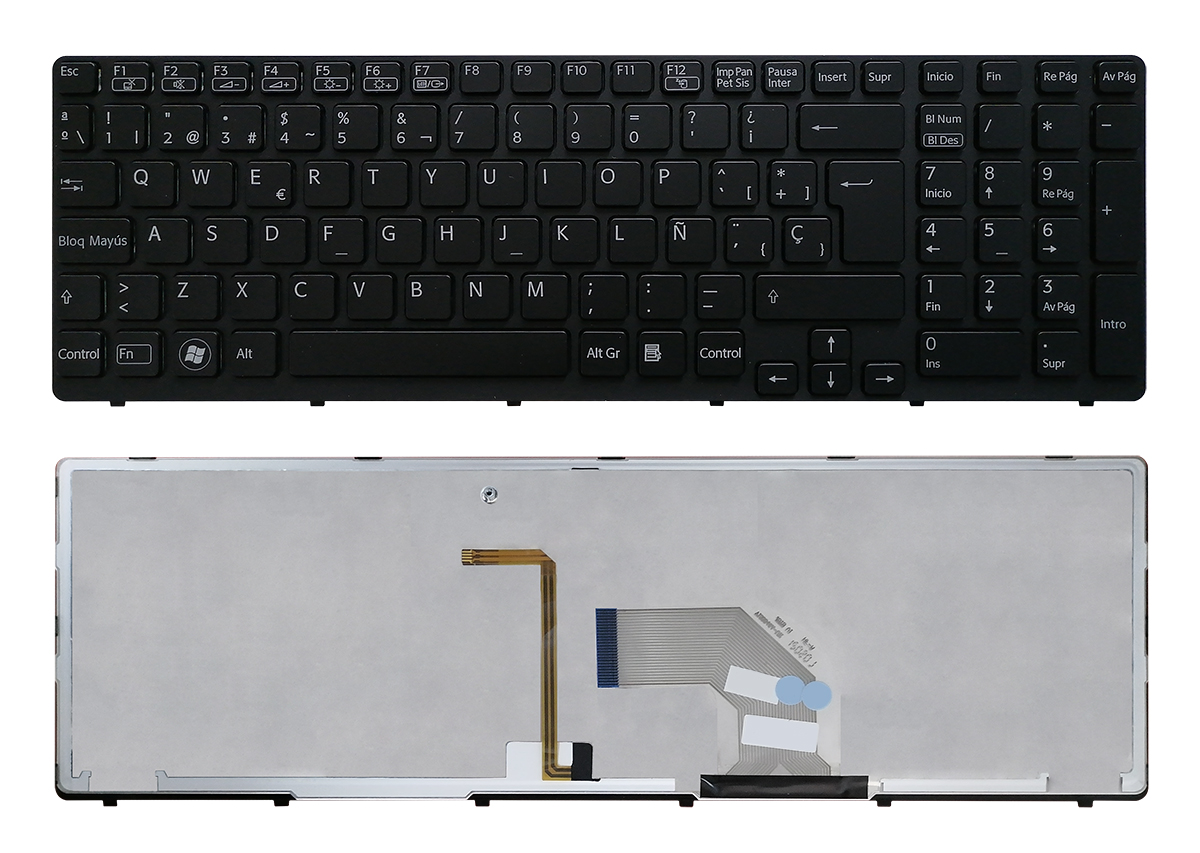 thumbnail image 2 of Generic Spanish Latin Keyboard For Toshiba Satellite L40D-A, C40D-A, C45-A Series 2 of 3